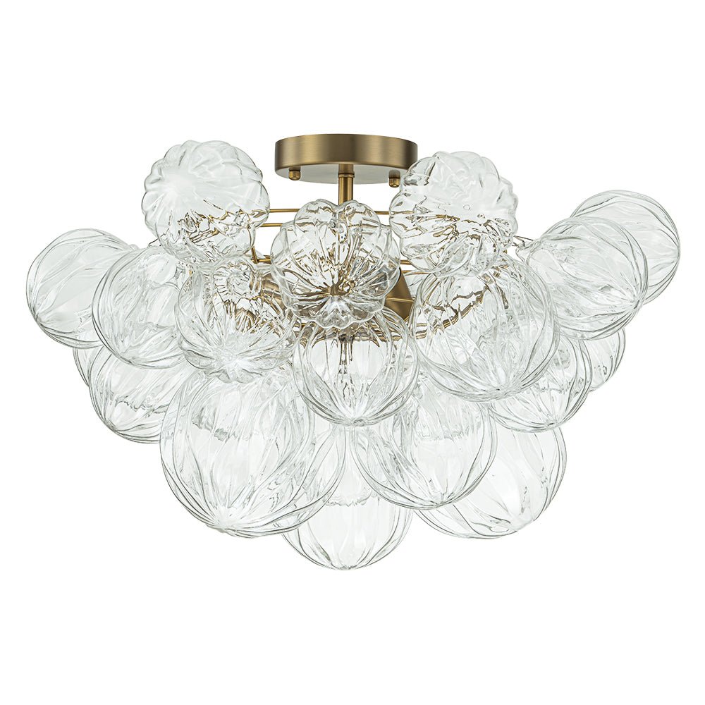 lightfixturesusa-3-light-brass-sculpture-glass-globe-bubble-semi-flush-chandelier-chandelier-brass-3-lt-pre-order-963222