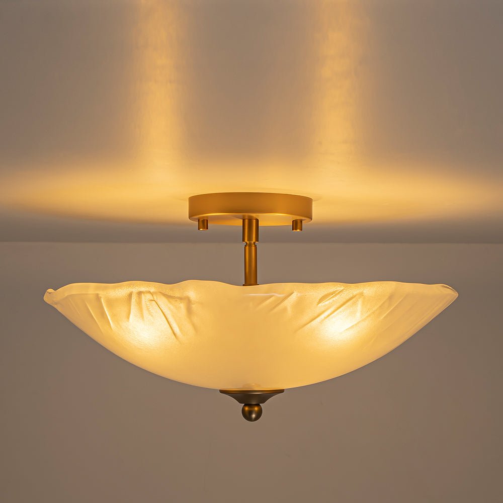 lightfixturesusa-3-light-brass-textured-glass-bowl-round-semi-flush-mount-ceiling-light-clear-glass-5184195