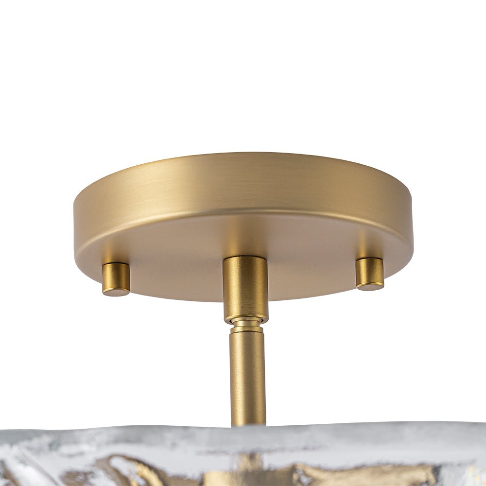 lightfixturesusa-3-light-brass-textured-glass-bowl-round-semi-flush-mount-ceiling-light-clear-glass-8631142
