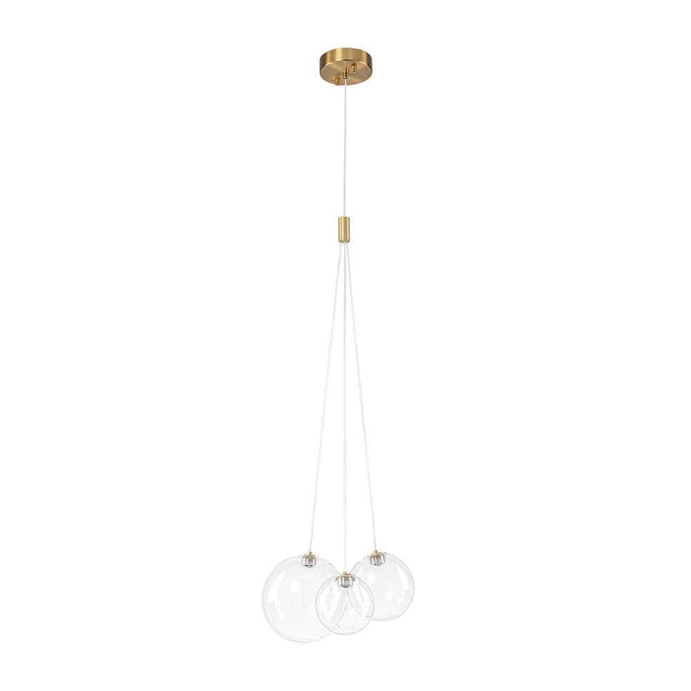 lightfixturesusa-3-light-cluster-gold-ruby-glass-globe-dimmable-led-pendant-chandelier-clear-glass-5311015