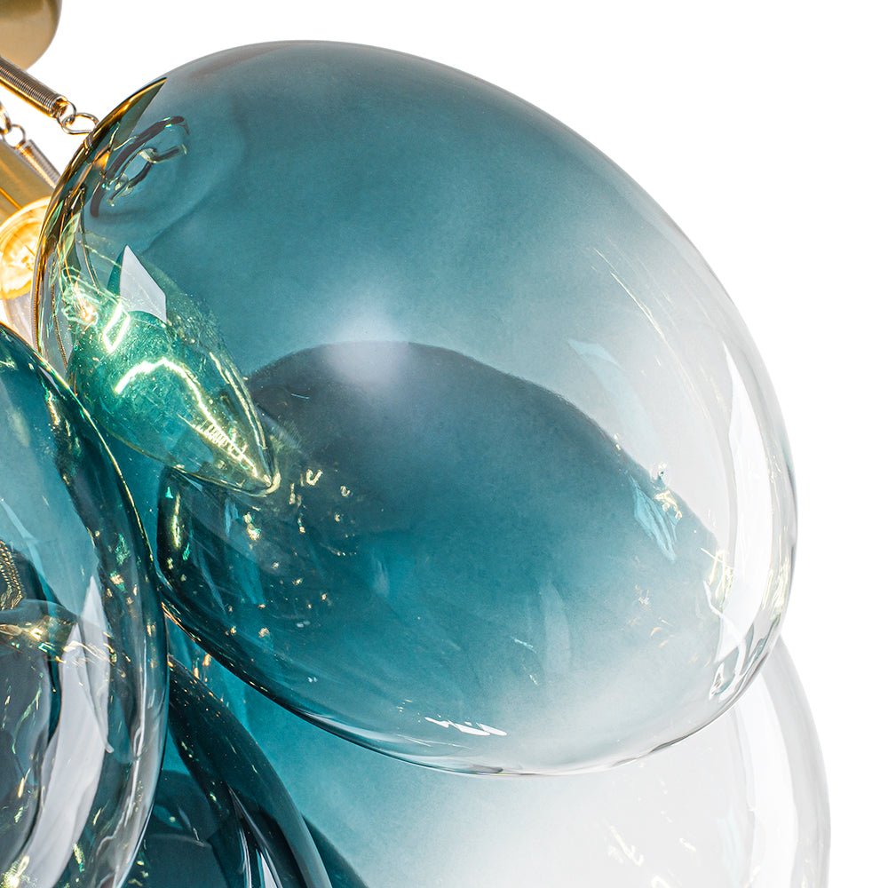 lightfixturesusa-3-light-cluster-gradient-blue-glass-bubble-semi-flush-mount-ceiling-light-brass-8680173