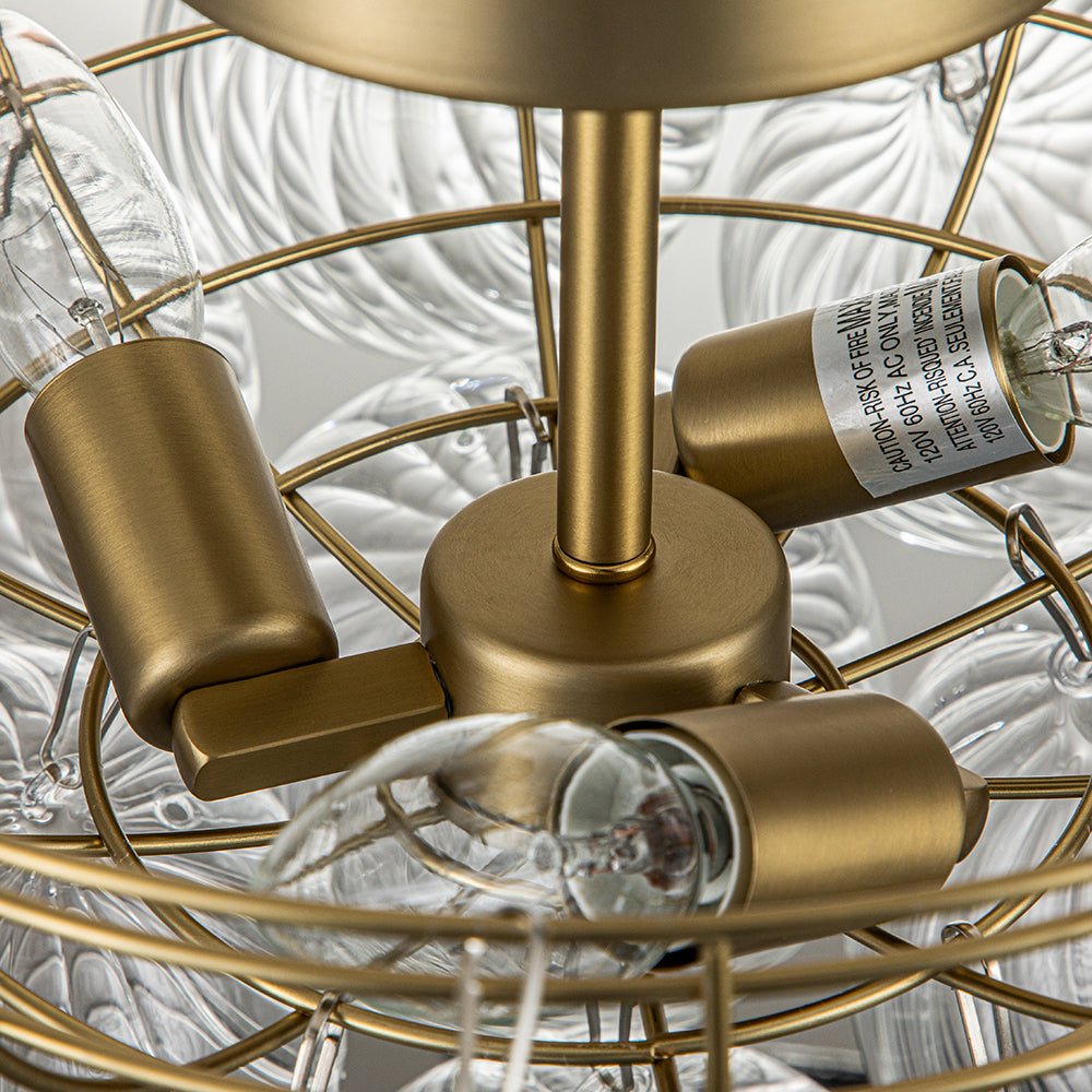 lightfixturesusa-3-light-cluster-ribbed-glass-bubble-semi-flush-chandelier-chandelier-brass-3-lt-847281
