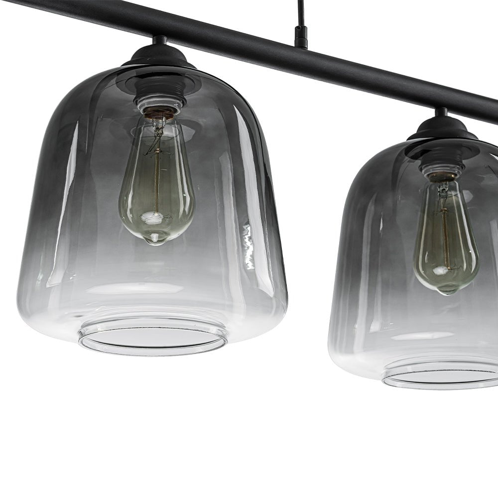 lightfixturesusa-3-light-gradual-smoked-glass-shade-linear-island-pendant-chandelier-black-136662