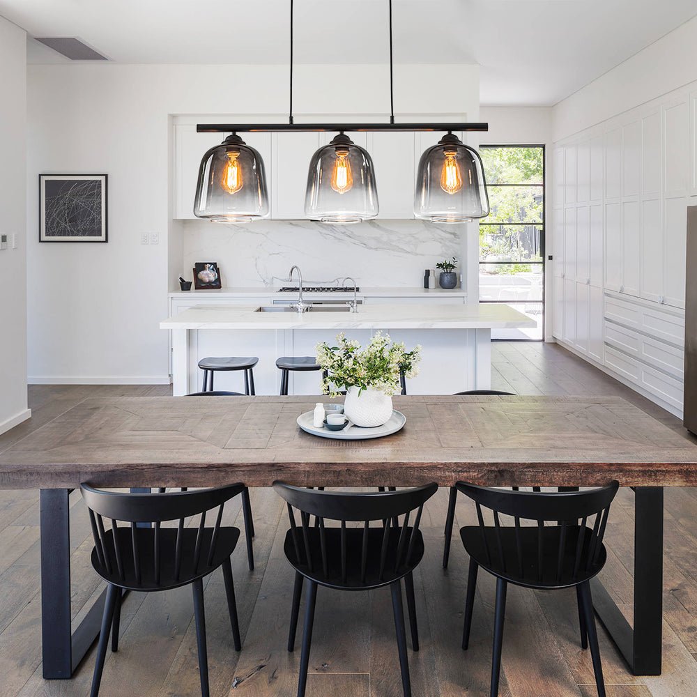 lightfixturesusa-3-light-gradual-smoked-glass-shade-linear-island-pendant-chandelier-black-202379