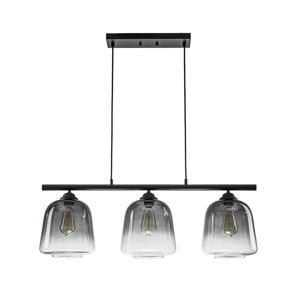 lightfixturesusa-3-light-gradual-smoked-glass-shade-linear-island-pendant-chandelier-black-491113