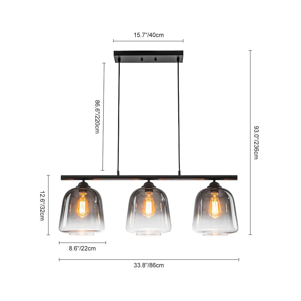 lightfixturesusa-3-light-gradual-smoked-glass-shade-linear-island-pendant-chandelier-black-701197