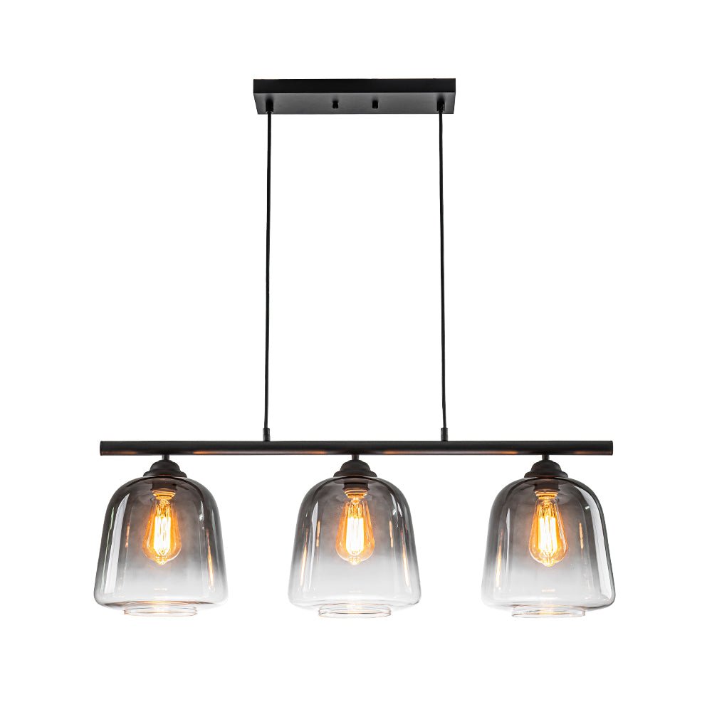 lightfixturesusa-3-light-gradual-smoked-glass-shade-linear-island-pendant-chandelier-black-788664