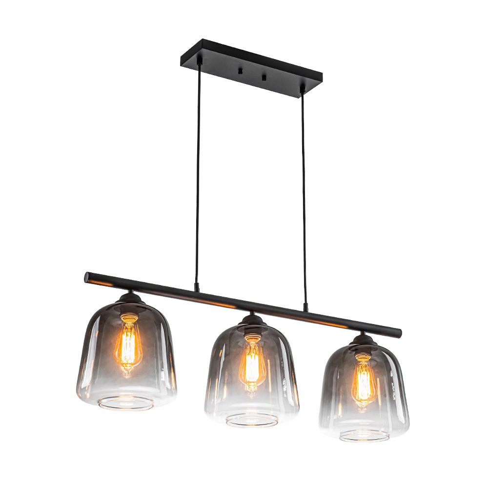 lightfixturesusa-3-light-gradual-smoked-glass-shade-linear-island-pendant-chandelier-black-832587