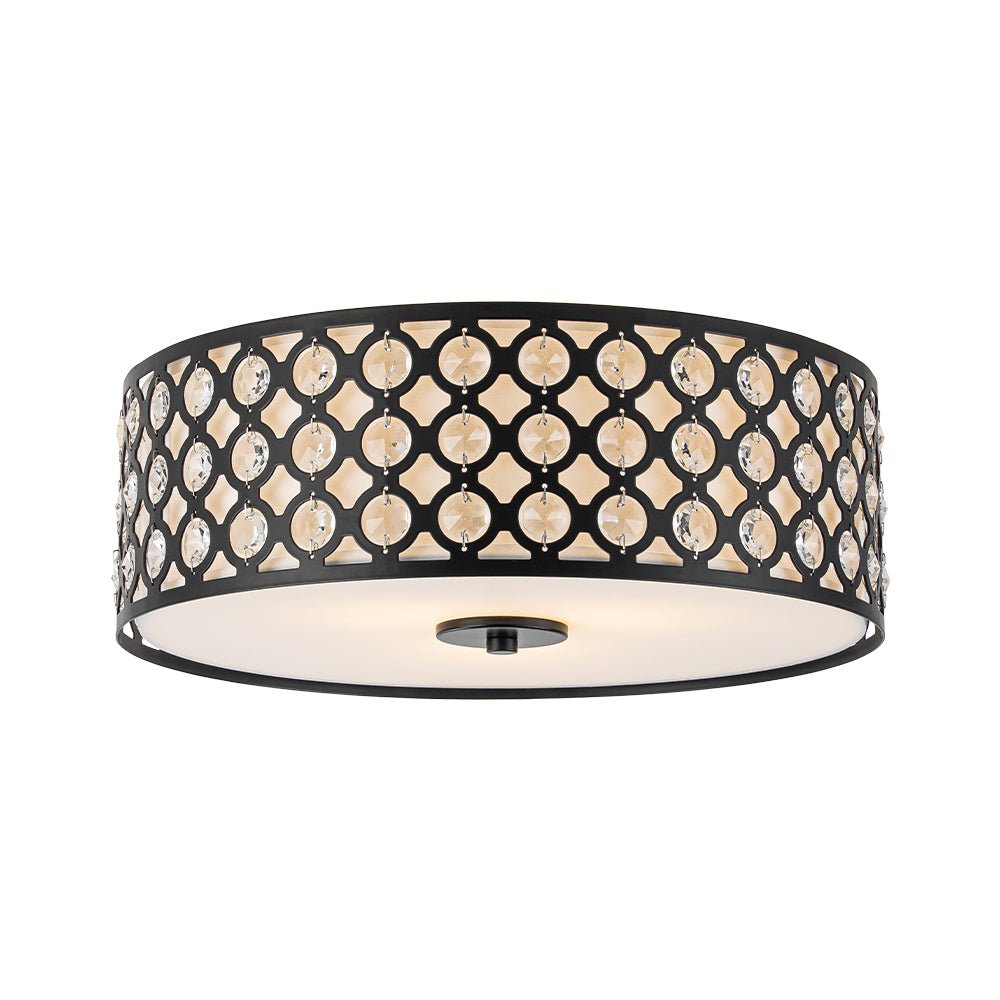 lightfixturesusa-3-light-round-drum-crystal-accented-fabric-flush-mount-ceiling-light-black-1826548