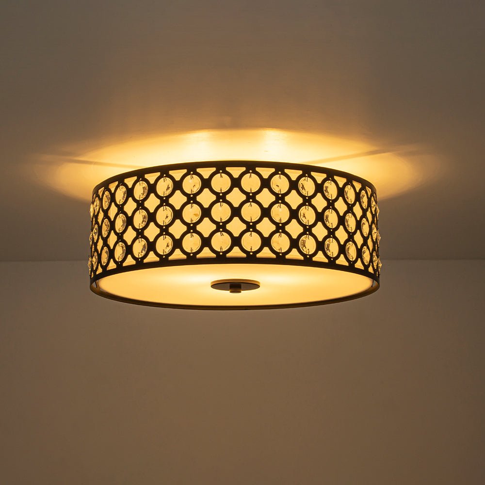 lightfixturesusa-3-light-round-drum-crystal-accented-fabric-flush-mount-ceiling-light-black-4938072