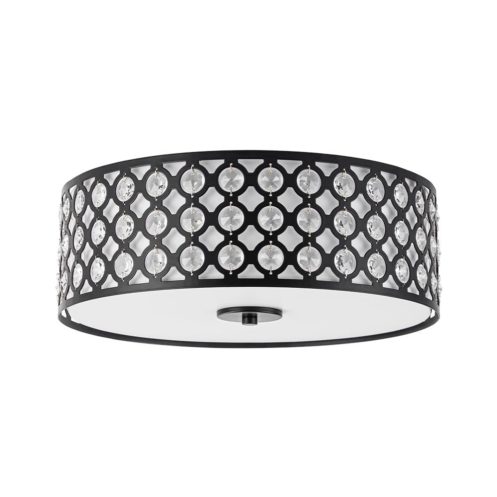 lightfixturesusa-3-light-round-drum-crystal-accented-fabric-flush-mount-ceiling-light-black-5907568