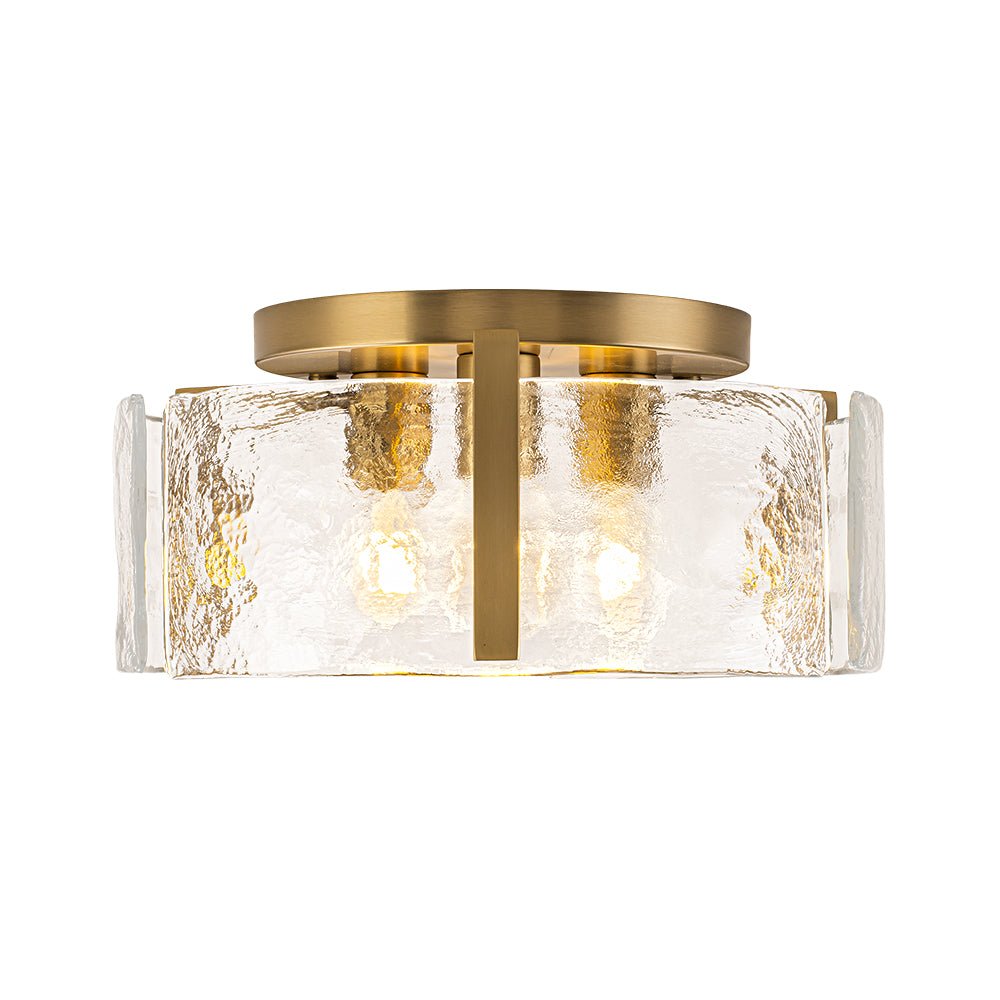 lightfixturesusa-3-light-water-textured-glass-drum-cage-semi-flush-mount-ceiling-light-brass-pre-order-9752031