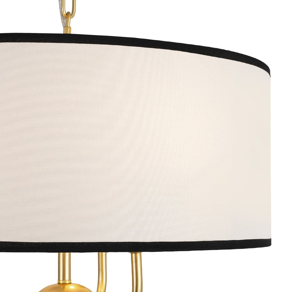 lightfixturesusa-3-light-white-fabric-candle-style-round-drum-cage-pendant-chandelier-157-in-3663119