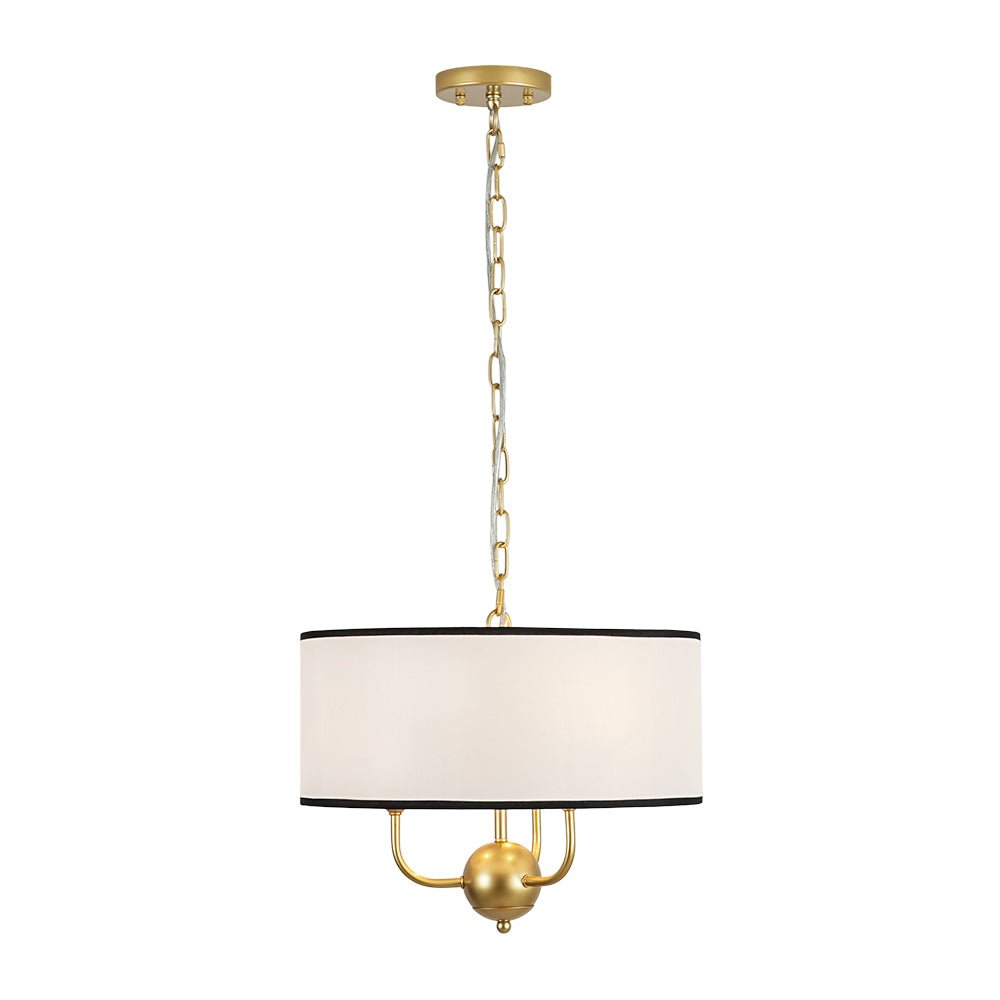lightfixturesusa-3-light-white-fabric-candle-style-round-drum-cage-pendant-chandelier-157-in-4424533