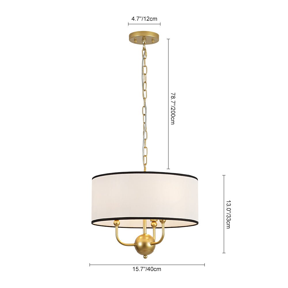 lightfixturesusa-3-light-white-fabric-candle-style-round-drum-cage-pendant-chandelier-157-in-4948662