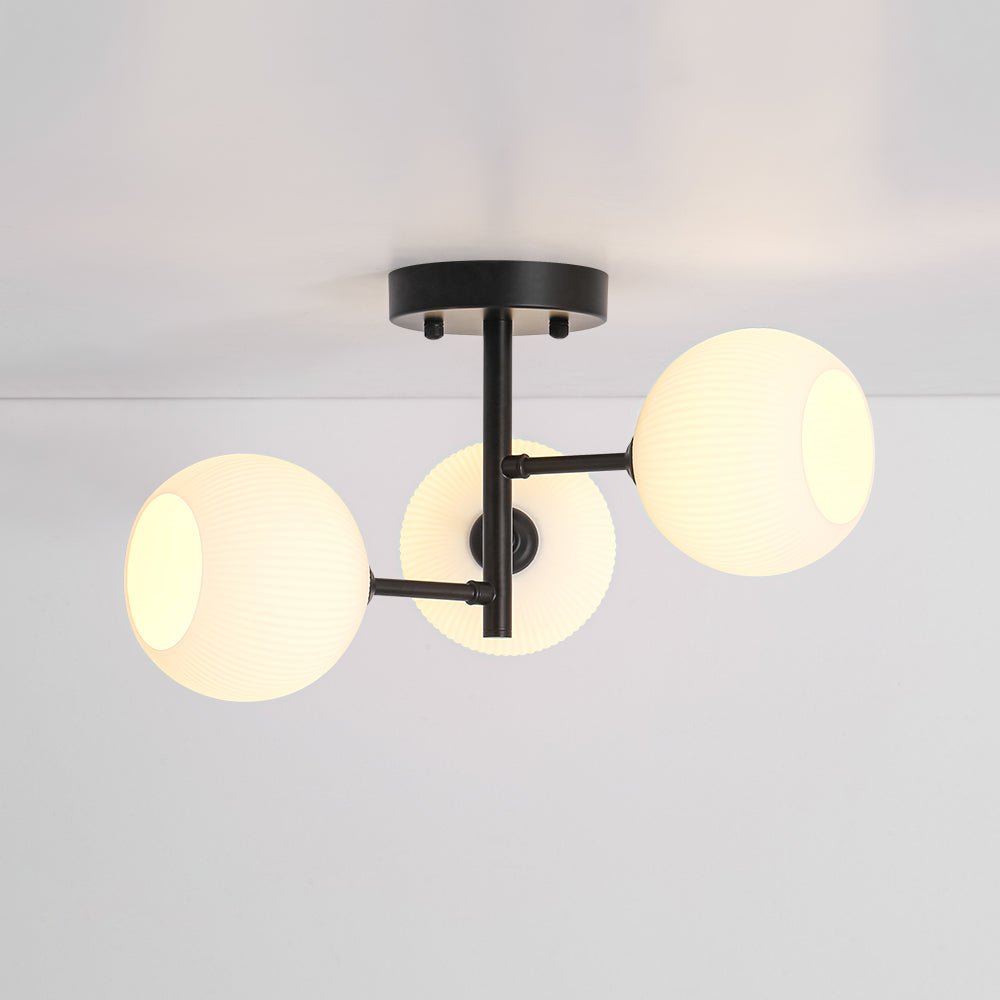 lightfixturesusa-3-light-white-ribbed-glass-tiered-sputnik-semi-flush-mount-ceiling-light-black-9586568