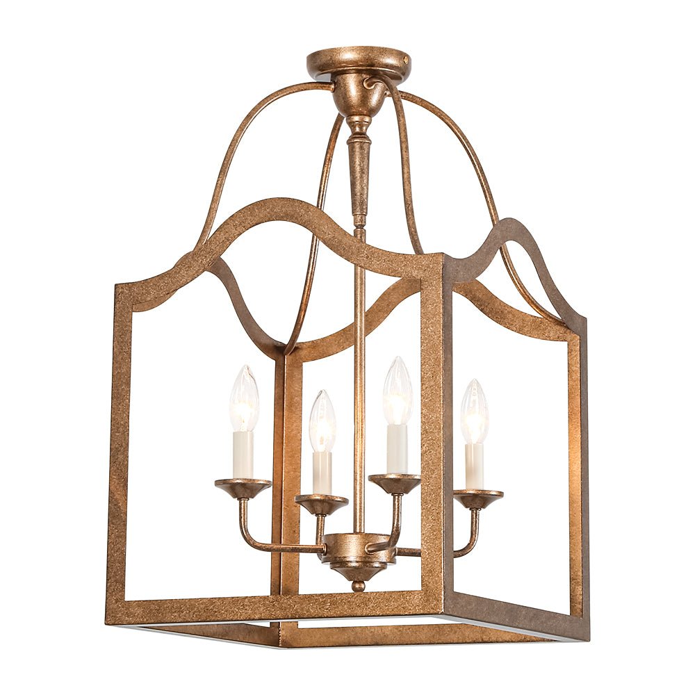 lightfixturesusa-4-light-antique-bronze-candle-square-lantern-semi-flush-ceiling-light-15-in-7186705