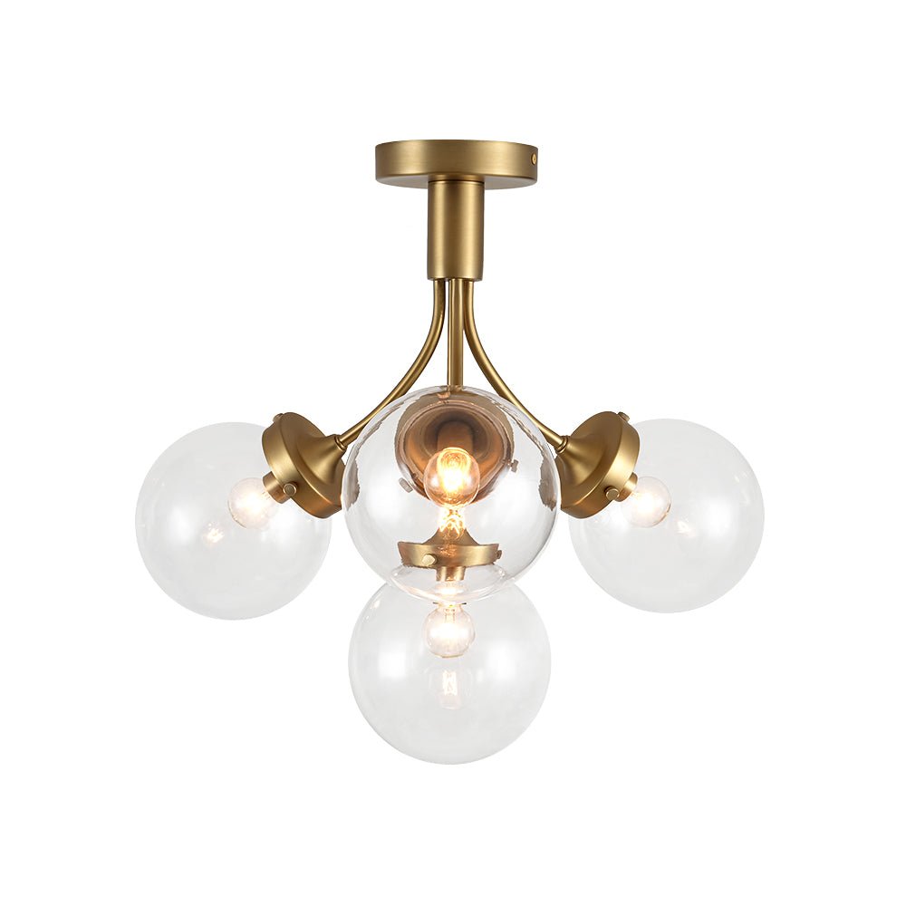 lightfixturesusa-4-light-bloom-clear-glass-globe-semi-flush-mount-ceiling-light-brass-374703