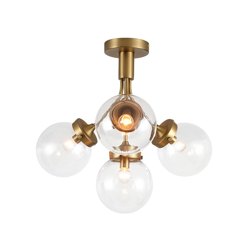 lightfixturesusa-4-light-bloom-clear-glass-globe-semi-flush-mount-ceiling-light-brass-641725