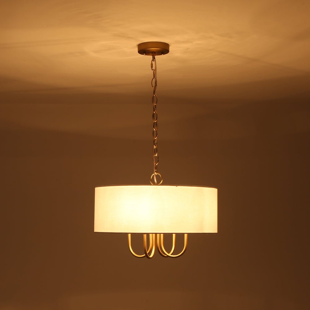 lightfixturesusa-4-light-brass-candle-style-white-fabric-drum-cage-chandelier-chandelier-177-in-5012602
