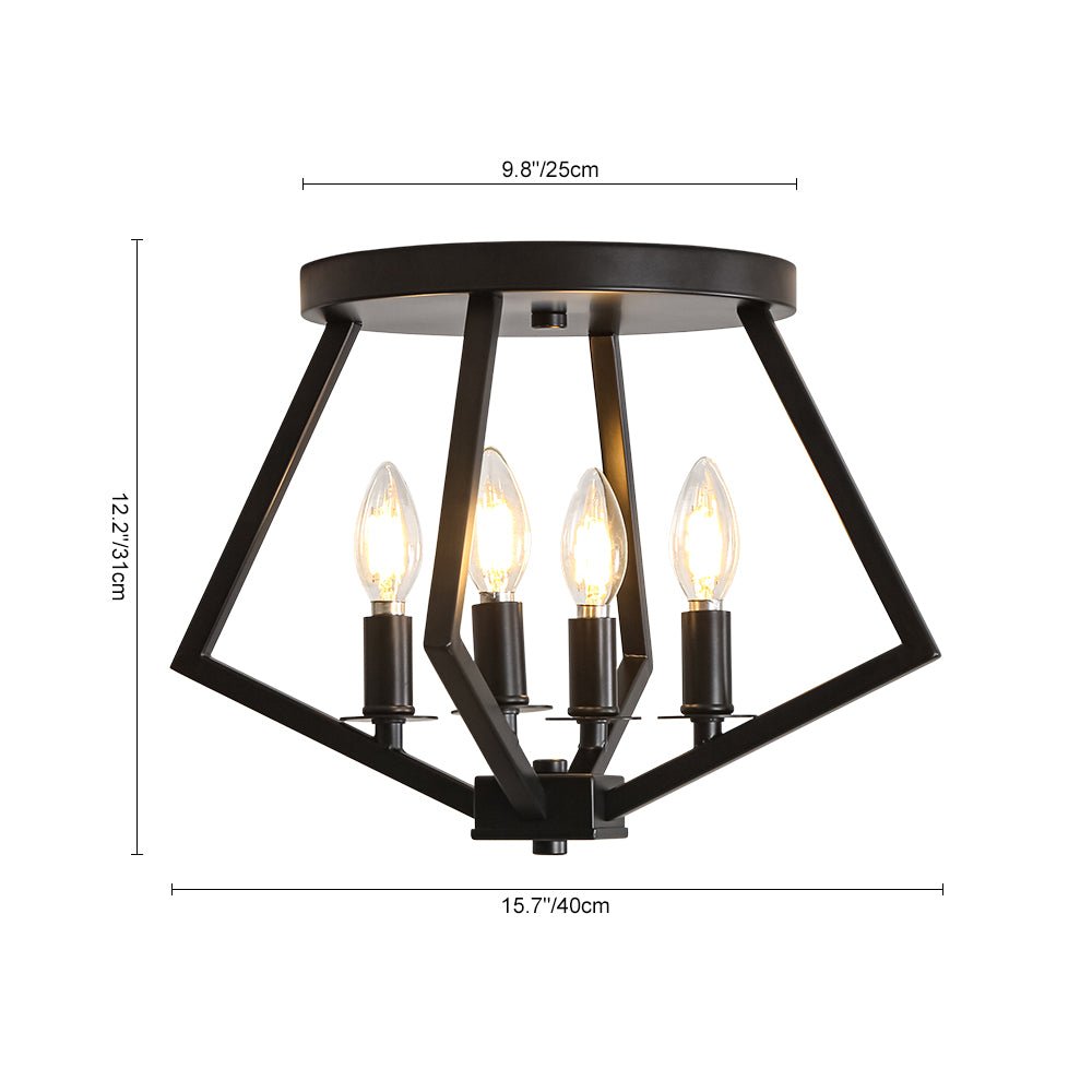 lightfixturesusa-4-light-candle-style-black-simple-geometric-lantern-semi-flush-ceiling-light-black-1663337