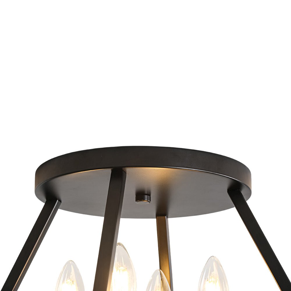 lightfixturesusa-4-light-candle-style-black-simple-geometric-lantern-semi-flush-ceiling-light-black-6298634