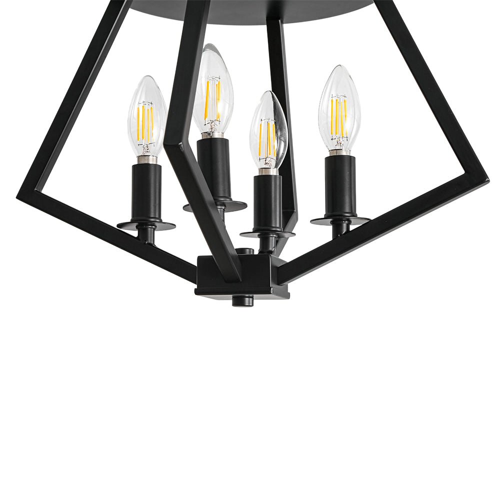 lightfixturesusa-4-light-candle-style-black-simple-geometric-lantern-semi-flush-ceiling-light-black-7743649