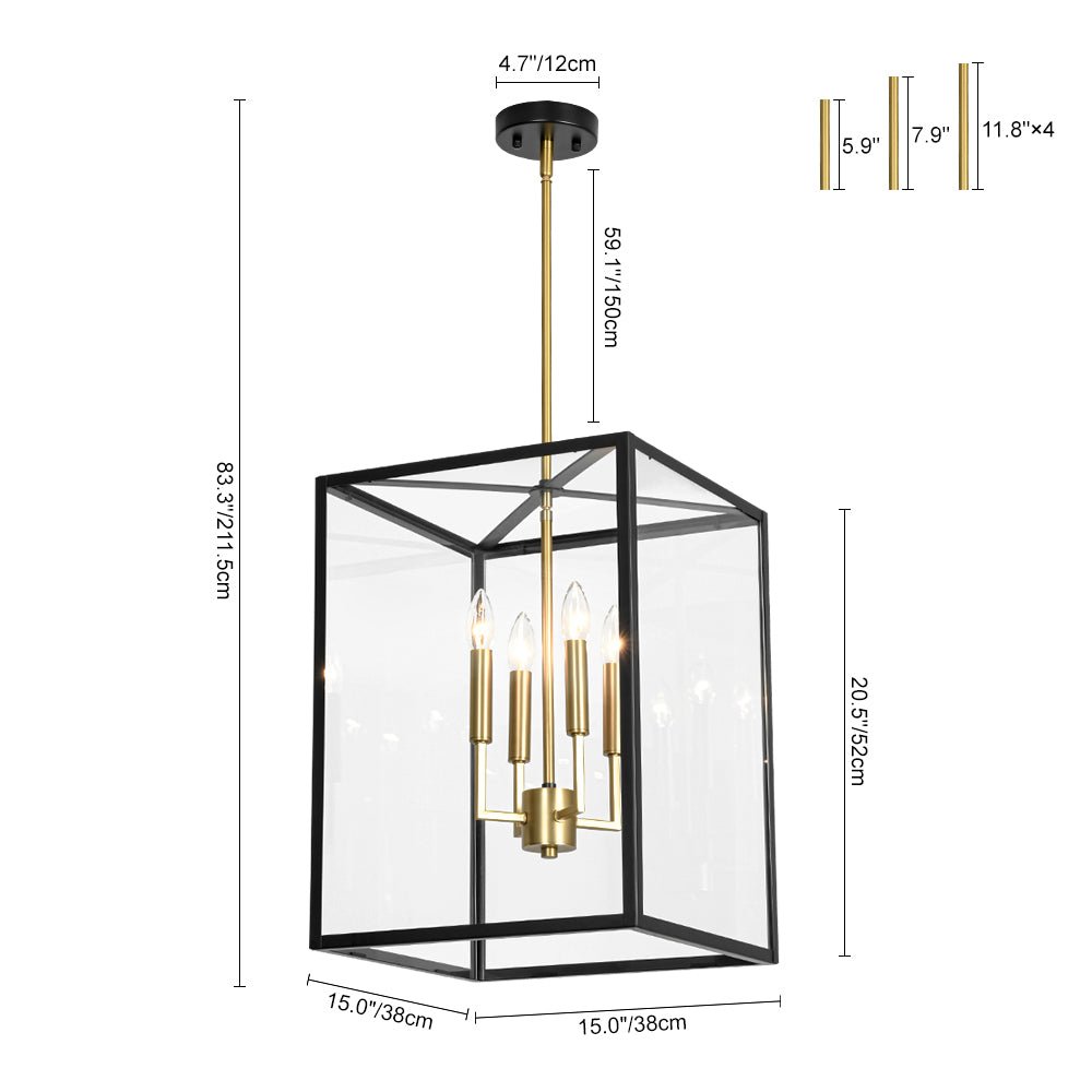 lightfixturesusa-4-light-candle-style-wide-glass-square-lantern-pendant-chandelier-15-in-1170663