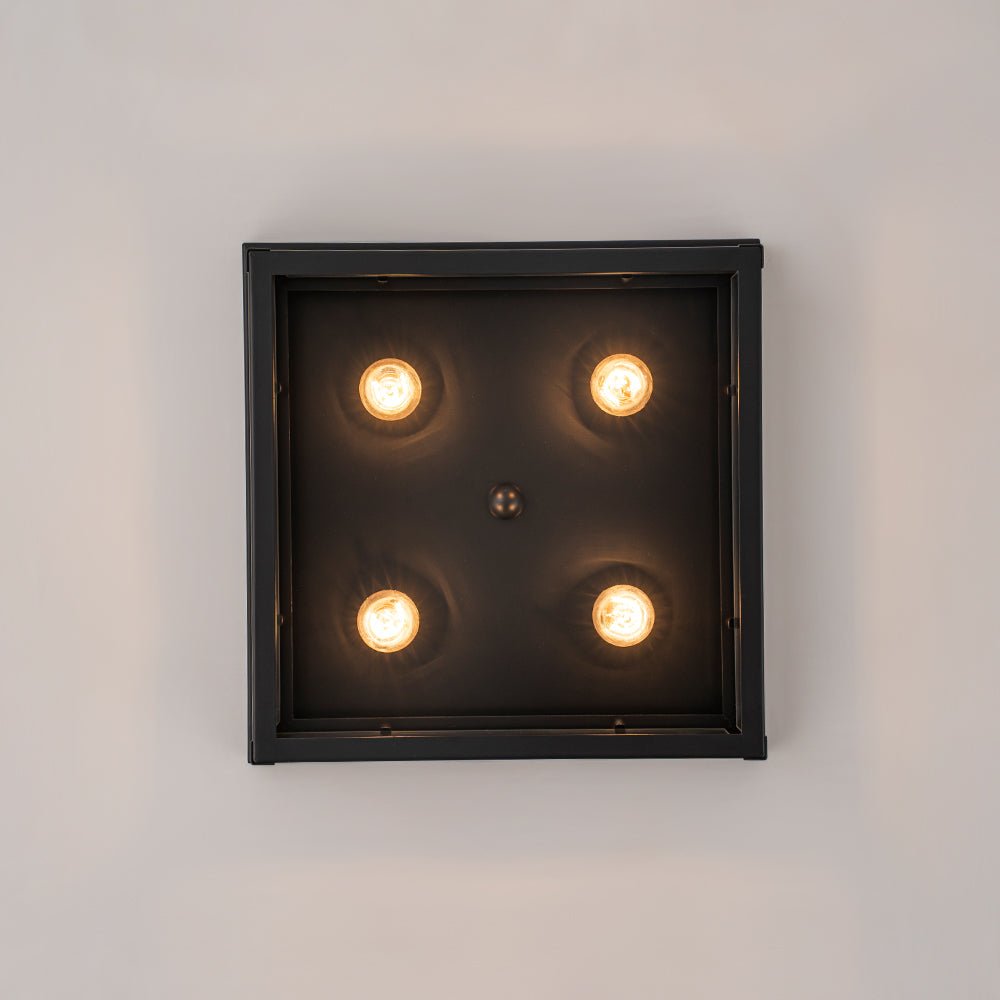 lightfixturesusa-4-light-clear-glass-black-square-cage-flush-mount-ceiling-light-ceiling-light-11-in-5009354