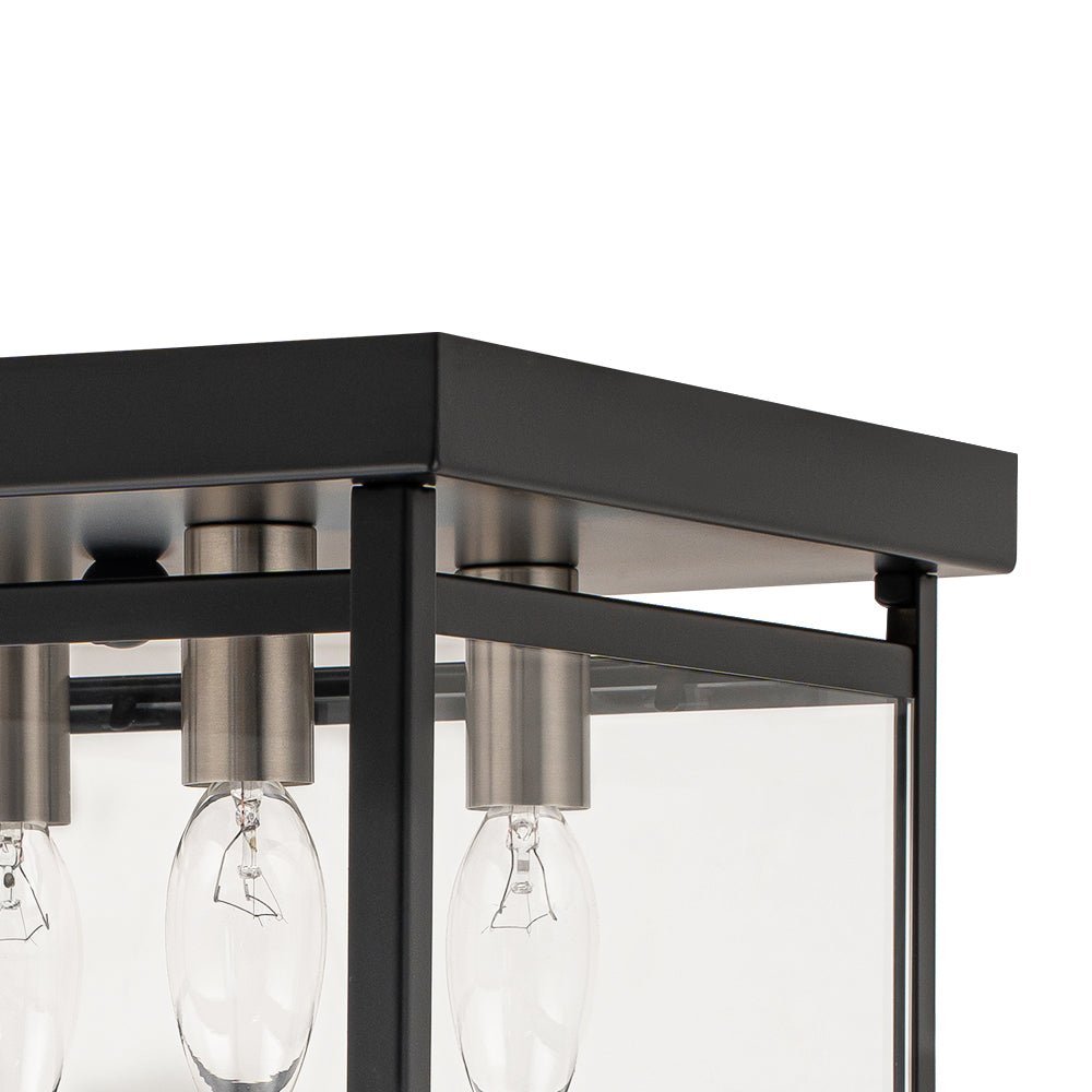 lightfixturesusa-4-light-clear-glass-black-square-cage-flush-mount-ceiling-light-ceiling-light-11-in-7559397