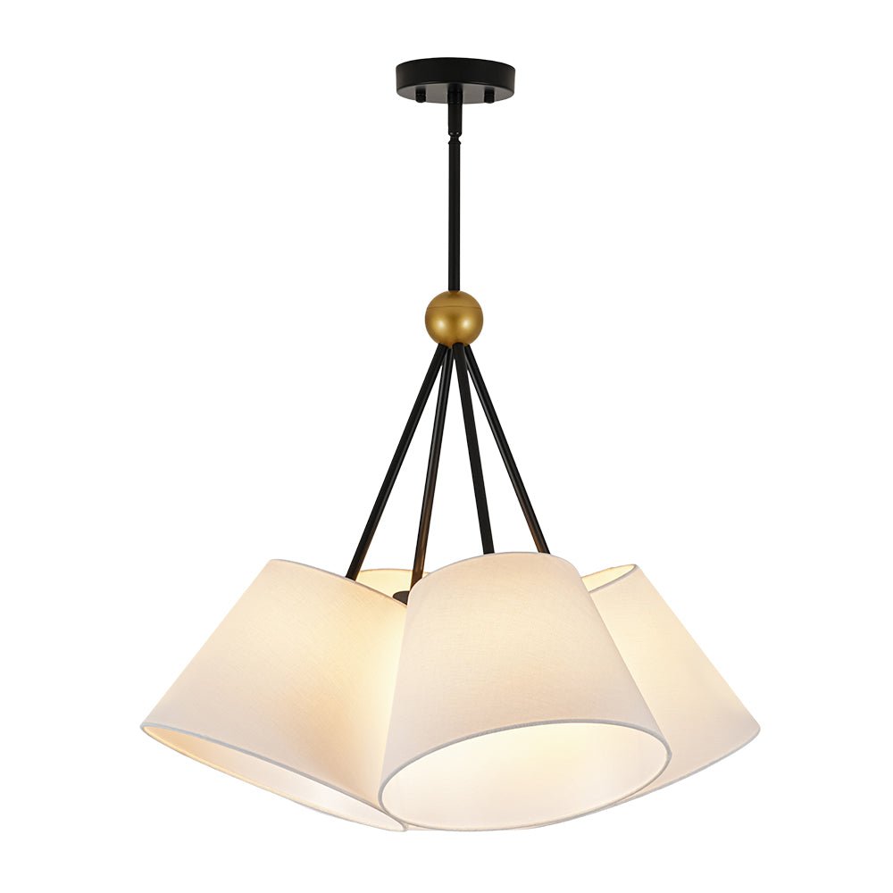 lightfixturesusa-4-light-cluster-white-fabric-cone-shade-chandelier-chandelier-25-in-1793264
