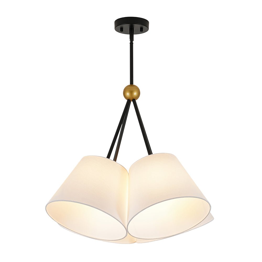 lightfixturesusa-4-light-cluster-white-fabric-cone-shade-chandelier-chandelier-25-in-3592655