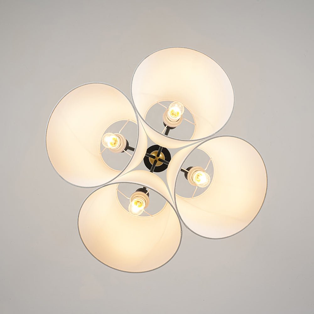 lightfixturesusa-4-light-cluster-white-fabric-cone-shade-chandelier-chandelier-25-in-6747408