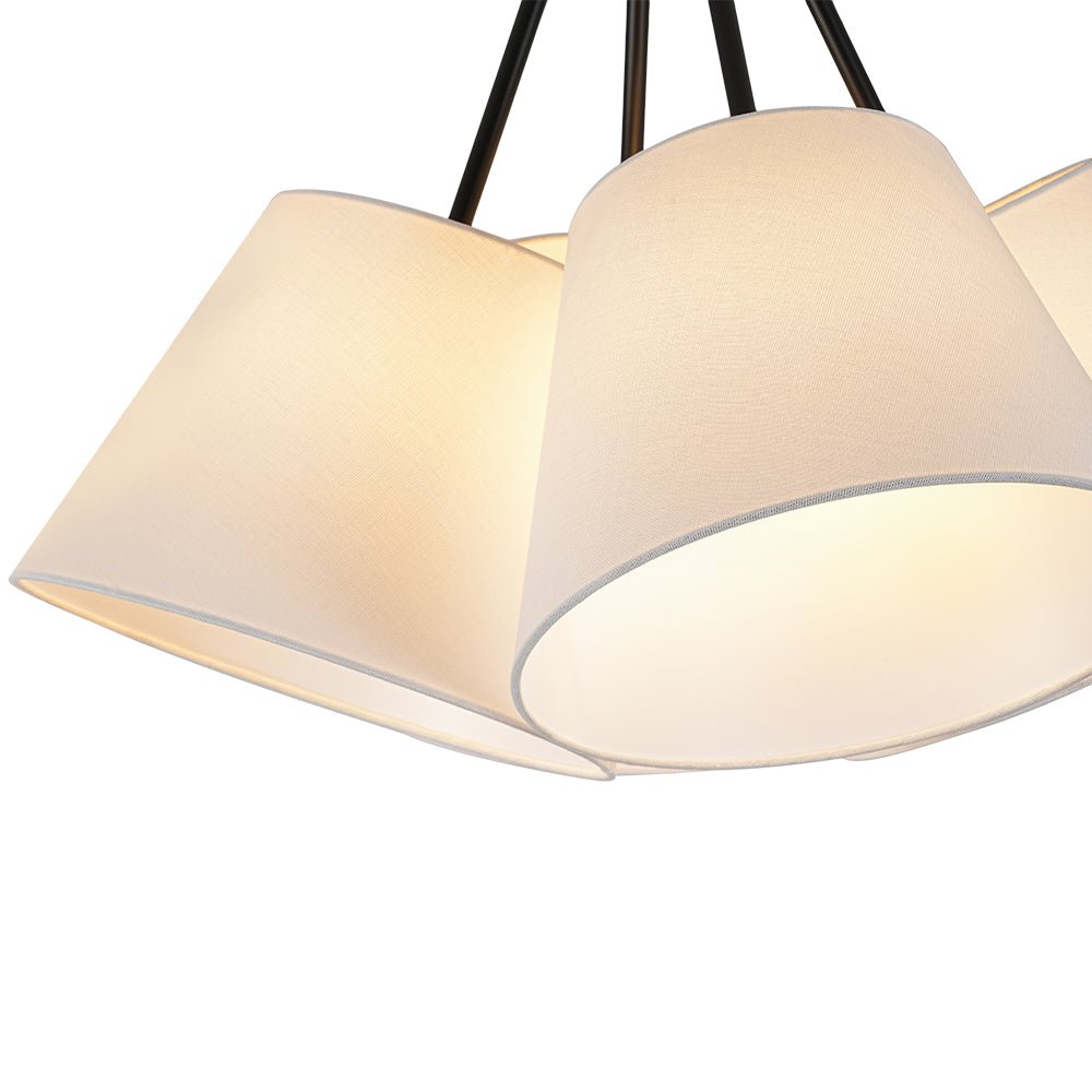 lightfixturesusa-4-light-cluster-white-fabric-cone-shade-chandelier-chandelier-25-in-8760940