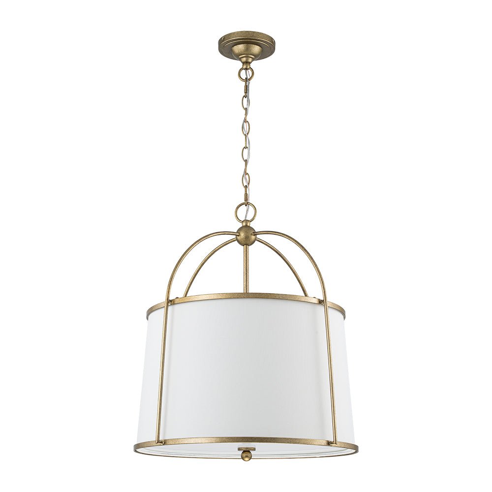 lightfixturesusa-4-light-distressed-gold-white-linen-drum-lantern-pendant-chandelier-21-in-4928200