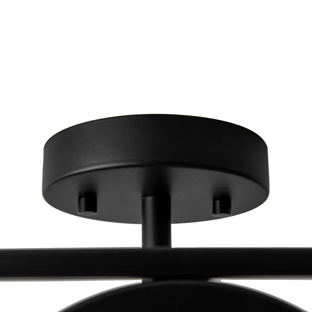 lightfixturesusa-4-light-textured-glass-square-lantern-semi-flush-mount-ceiling-light-black-602091