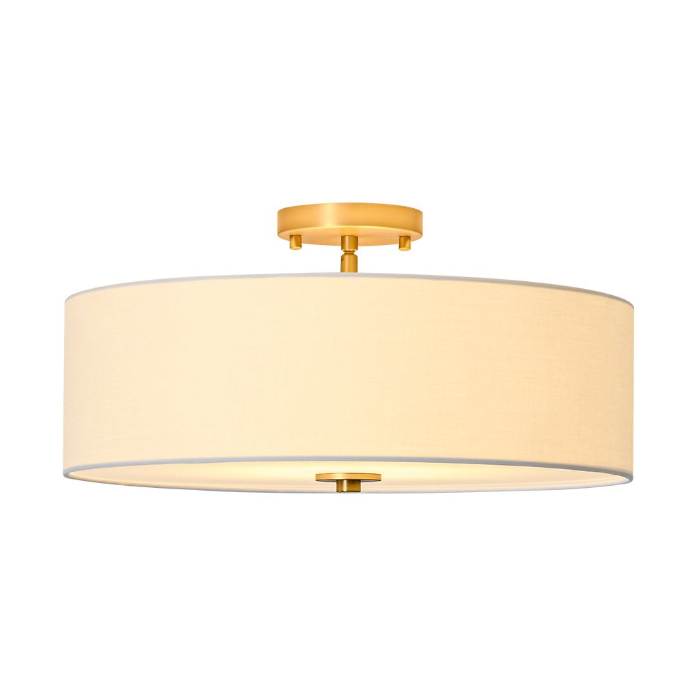 lightfixturesusa-4-light-white-linen-round-drum-brass-semi-flush-mount-ceiling-light-1-tier-1371379