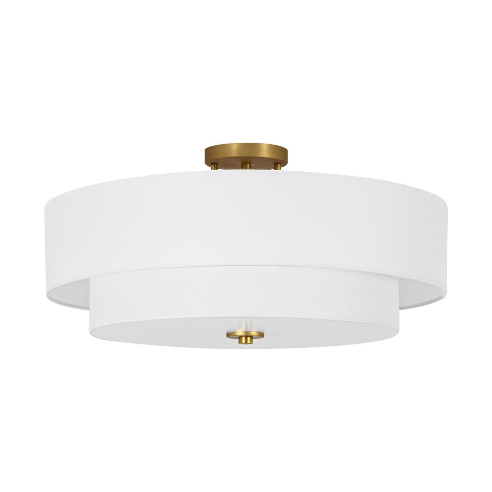 lightfixturesusa-4-light-white-linen-round-drum-brass-semi-flush-mount-ceiling-light-1-tier-5868993