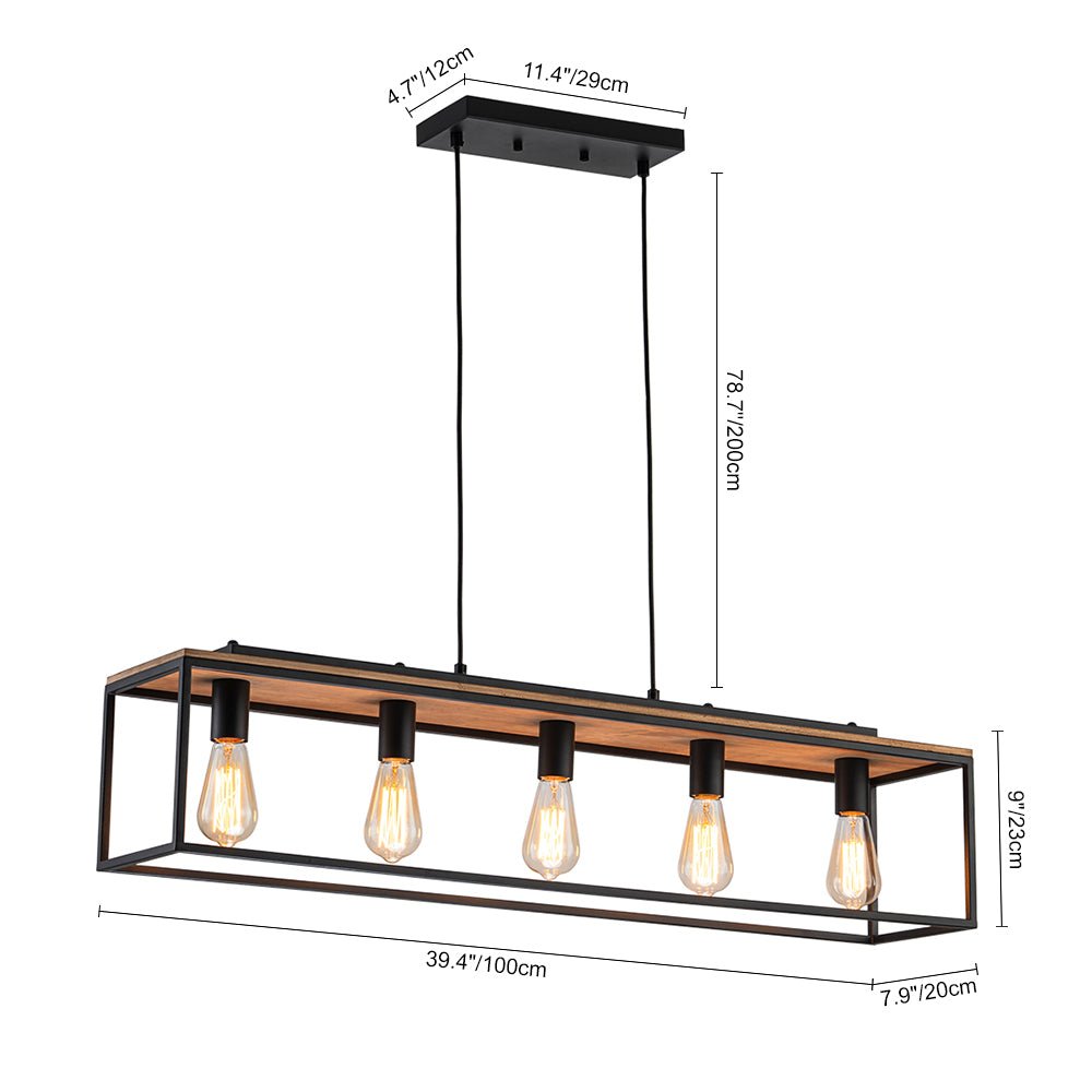 lightfixturesusa-5-light-aged-oak-iron-rectangle-cage-island-chandelier-chandelier-5-lt-665248