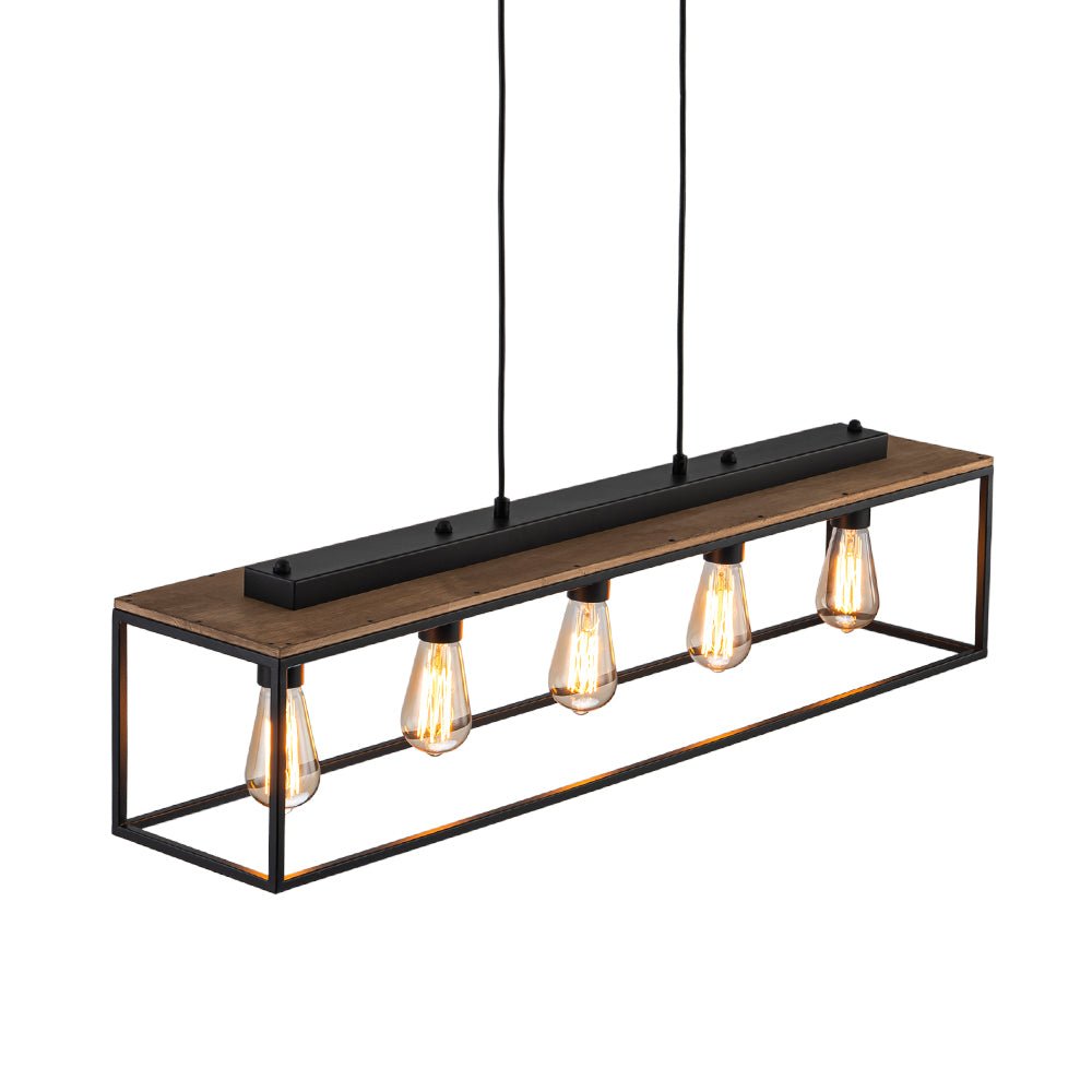 lightfixturesusa-5-light-aged-oak-iron-rectangle-cage-island-chandelier-chandelier-5-lt-910602