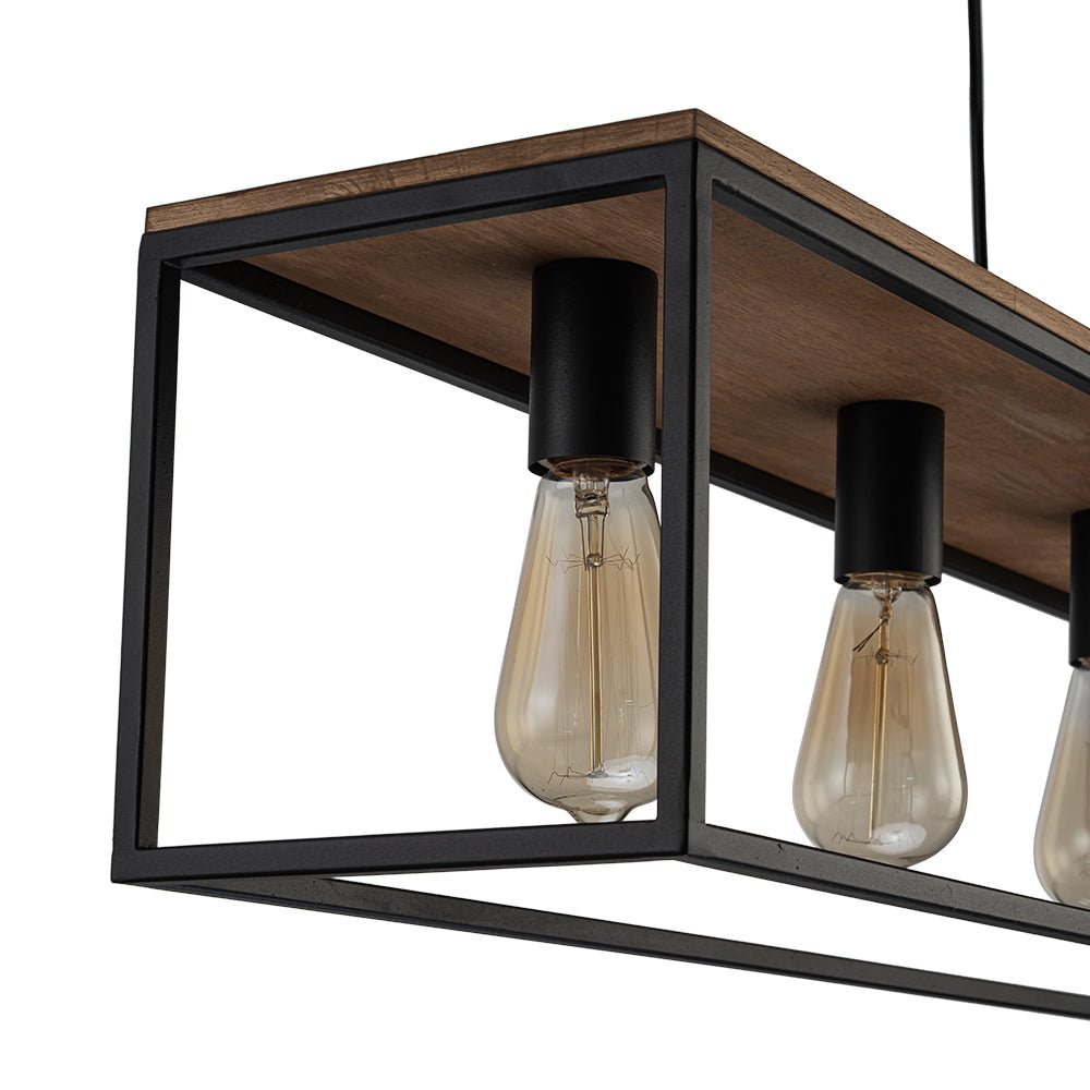 lightfixturesusa-5-light-aged-oak-iron-rectangle-cage-island-chandelier-chandelier-5-lt-913026