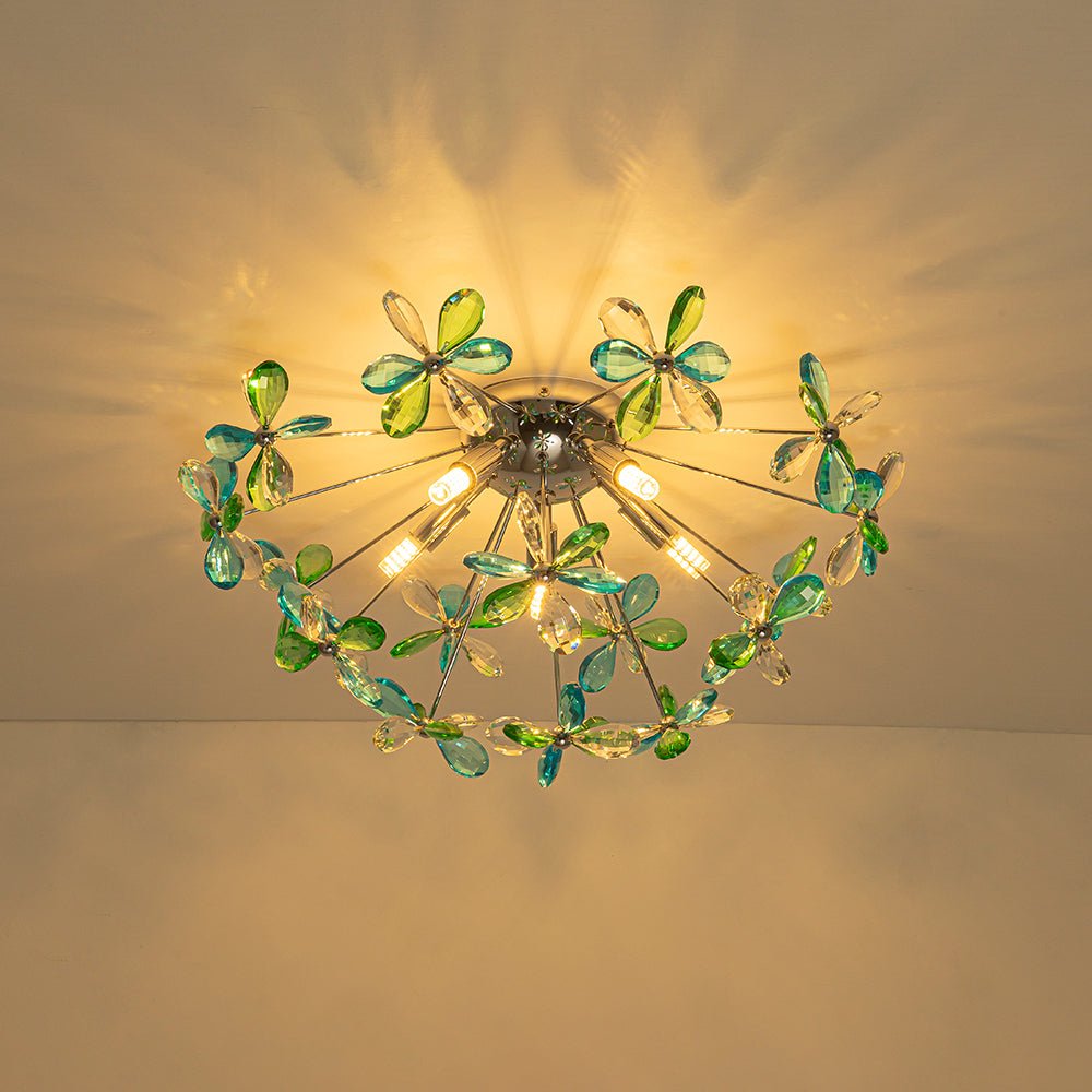 lightfixturesusa-5-light-bloom-green-blue-crystal-dandelion-semi-flush-mount-ceiling-light-chrome-2360175