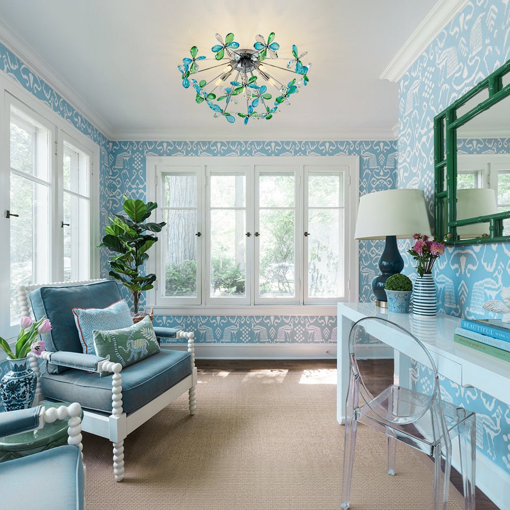 lightfixturesusa-5-light-bloom-green-blue-crystal-dandelion-semi-flush-mount-ceiling-light-chrome-6515267