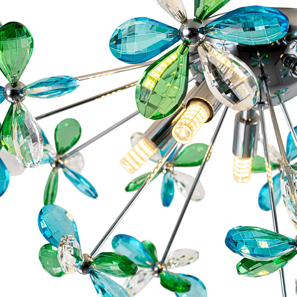 lightfixturesusa-5-light-bloom-green-blue-crystal-dandelion-semi-flush-mount-ceiling-light-chrome-7787848