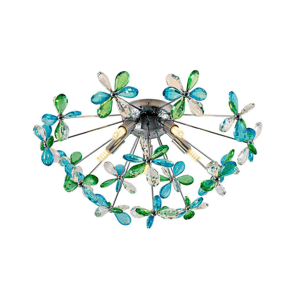lightfixturesusa-5-light-bloom-green-blue-crystal-dandelion-semi-flush-mount-ceiling-light-chrome-8536447