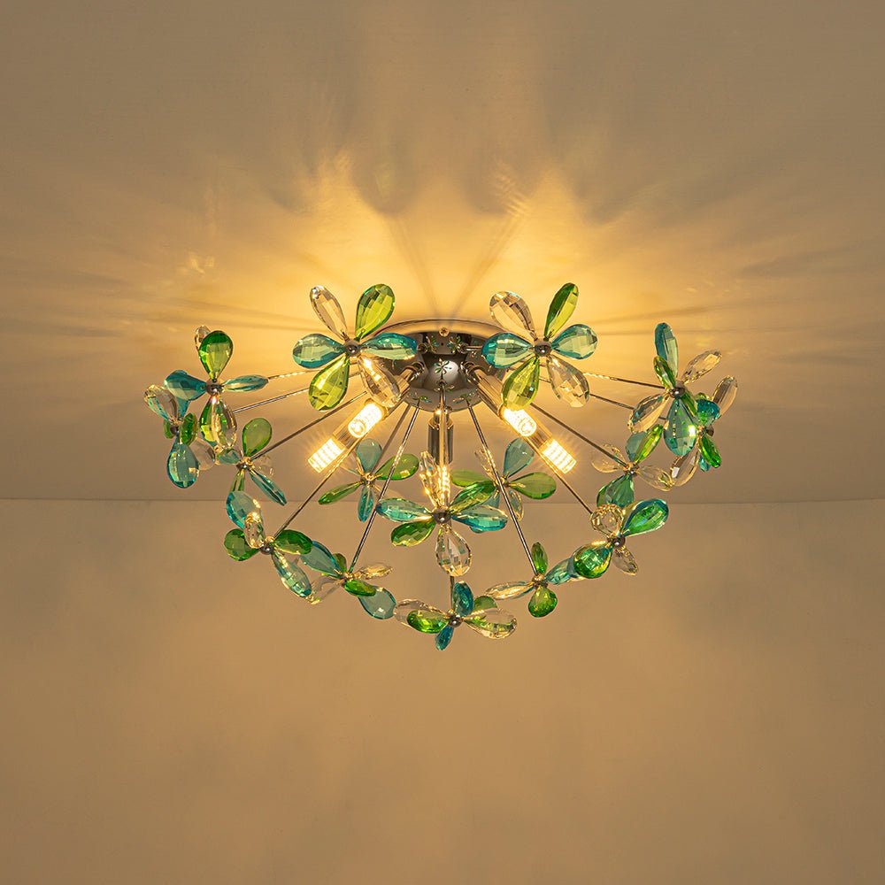 lightfixturesusa-5-light-bloom-green-blue-crystal-dandelion-semi-flush-mount-ceiling-light-chrome-8742793