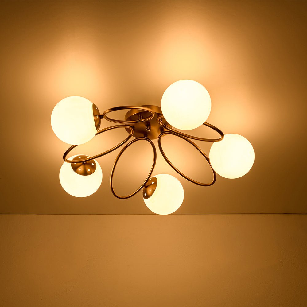 lightfixturesusa-5-light-bloom-ring-opal-glass-globe-semi-flush-mount-ceiling-light-brass-8267807