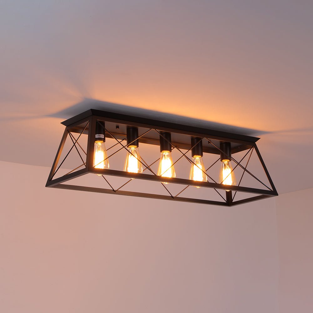 lightfixturesusa-5-light-farmhouse-rectangular-cage-semi-flush-mount-ceiling-light-black-4051676