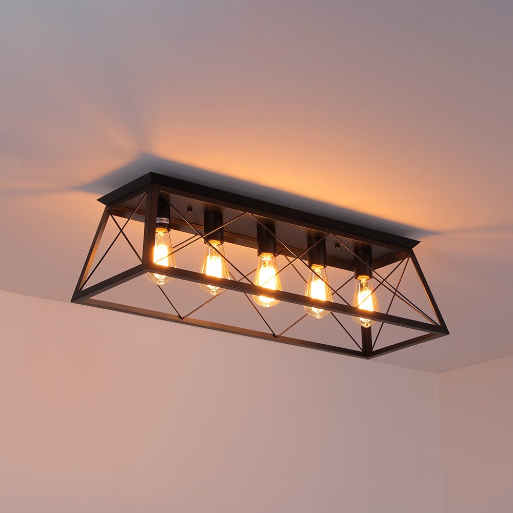 lightfixturesusa-5-light-farmhouse-rectangular-cage-semi-flush-mount-ceiling-light-black-9226867