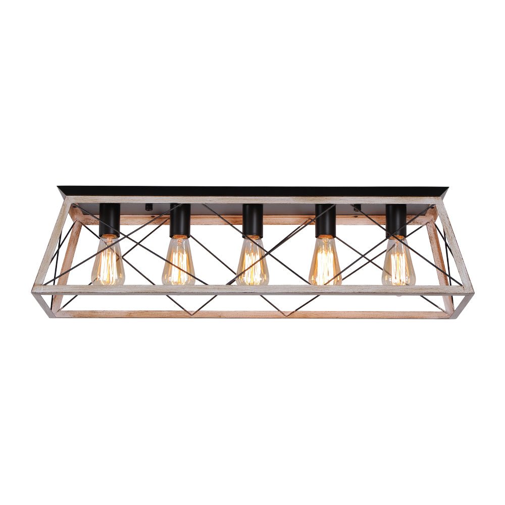 lightfixturesusa-5-light-farmhouse-rectangular-cage-semi-flush-mount-ceiling-light-off-white-6079082